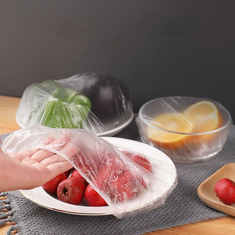Capa descartável para conservar alimento fresco