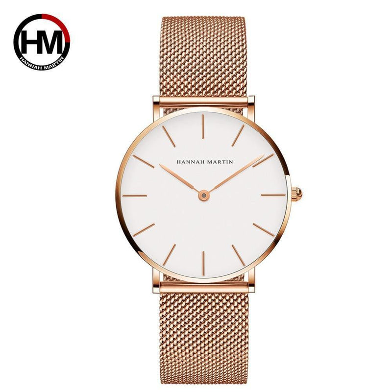 Relógio Feminino Quartz Maglux Hannah Martin - BellyShop