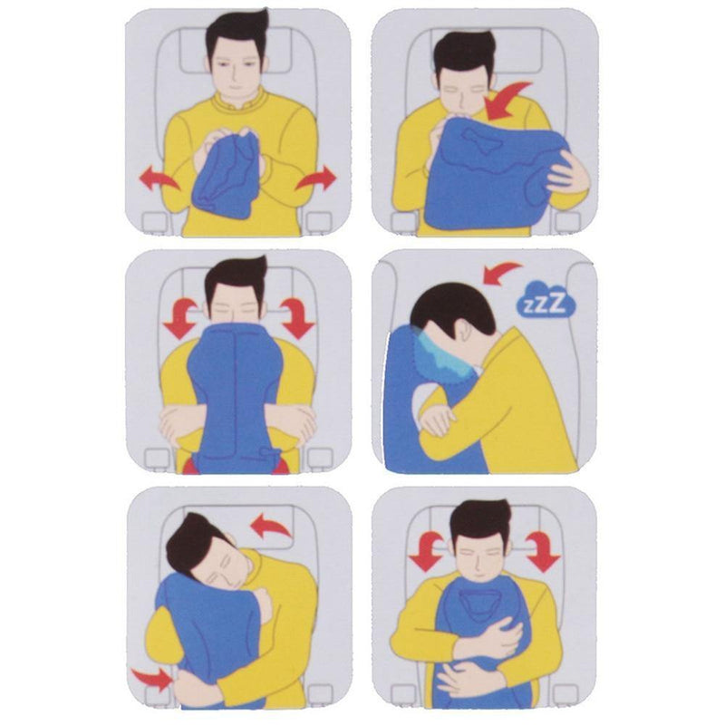 Travesseiro de Viagem Inflável Inteligente - BellyShop