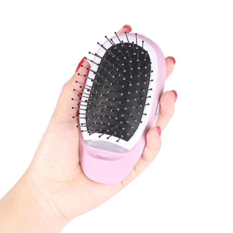 Escova Iônica Elétrica Portátil de Cabelo - BellyShop